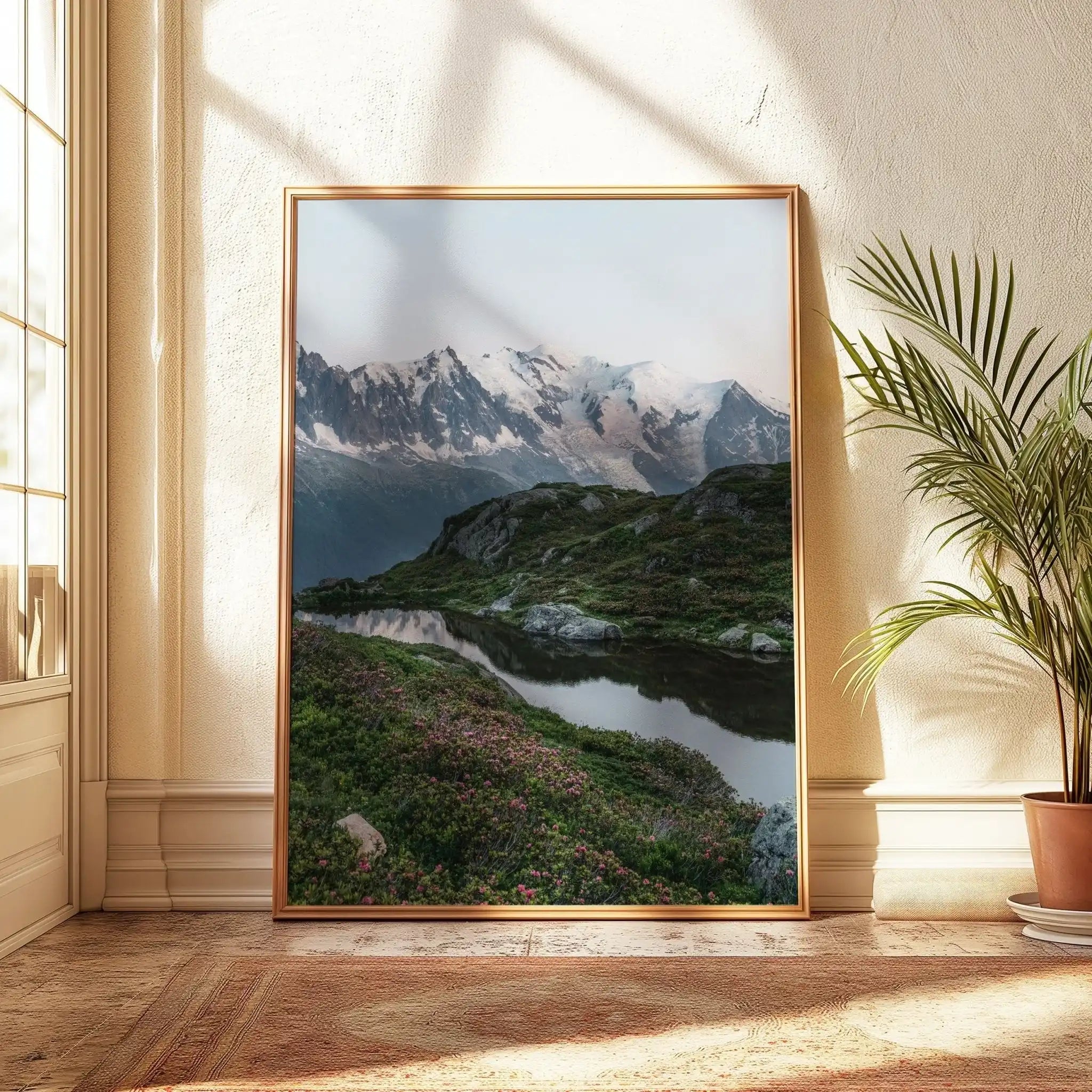 Chamonix Reflections - Mountain Wall Art - Landscape Photography Prints by Chamonix Prints