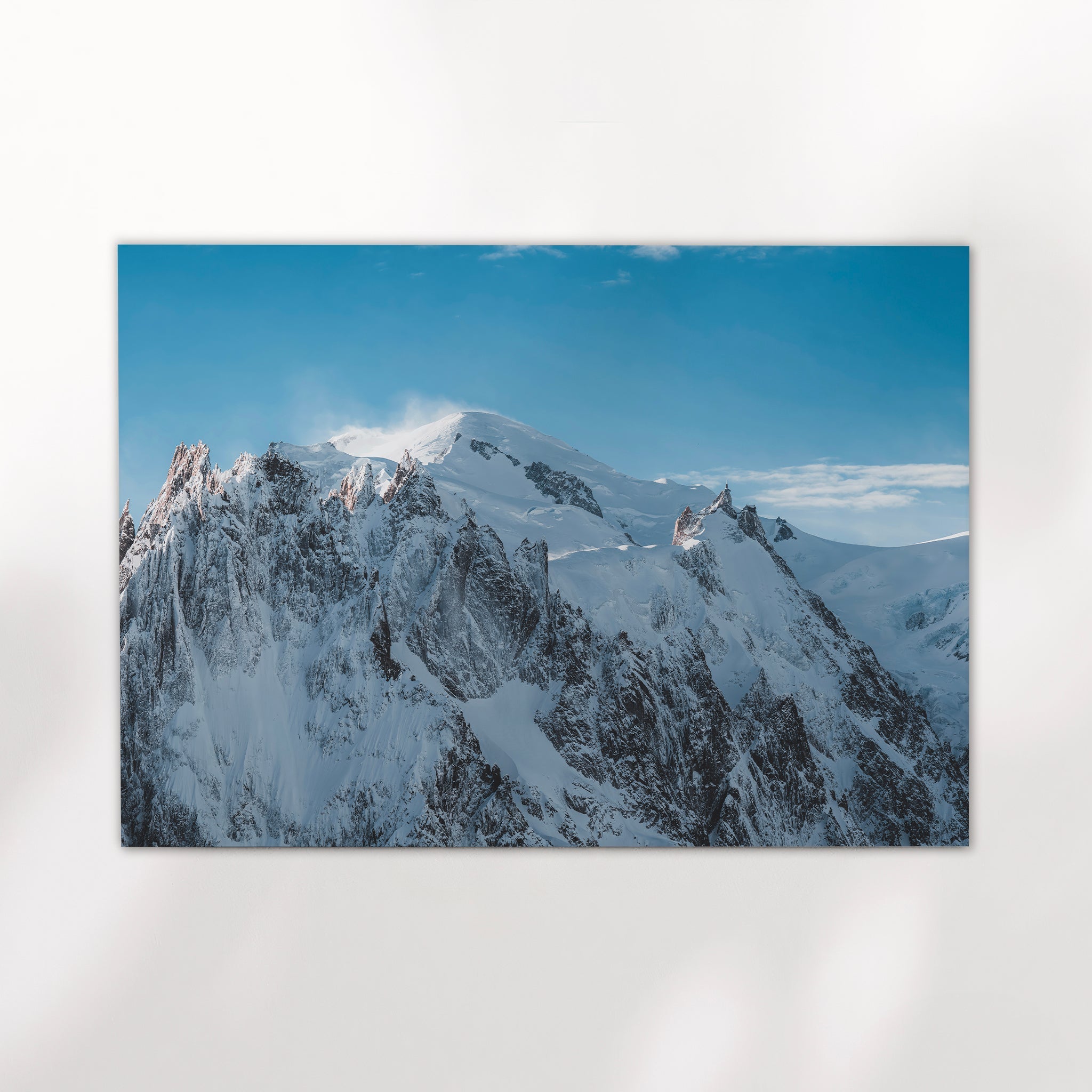 Massif du Mont Blanc - Chamonix Wall Art Print