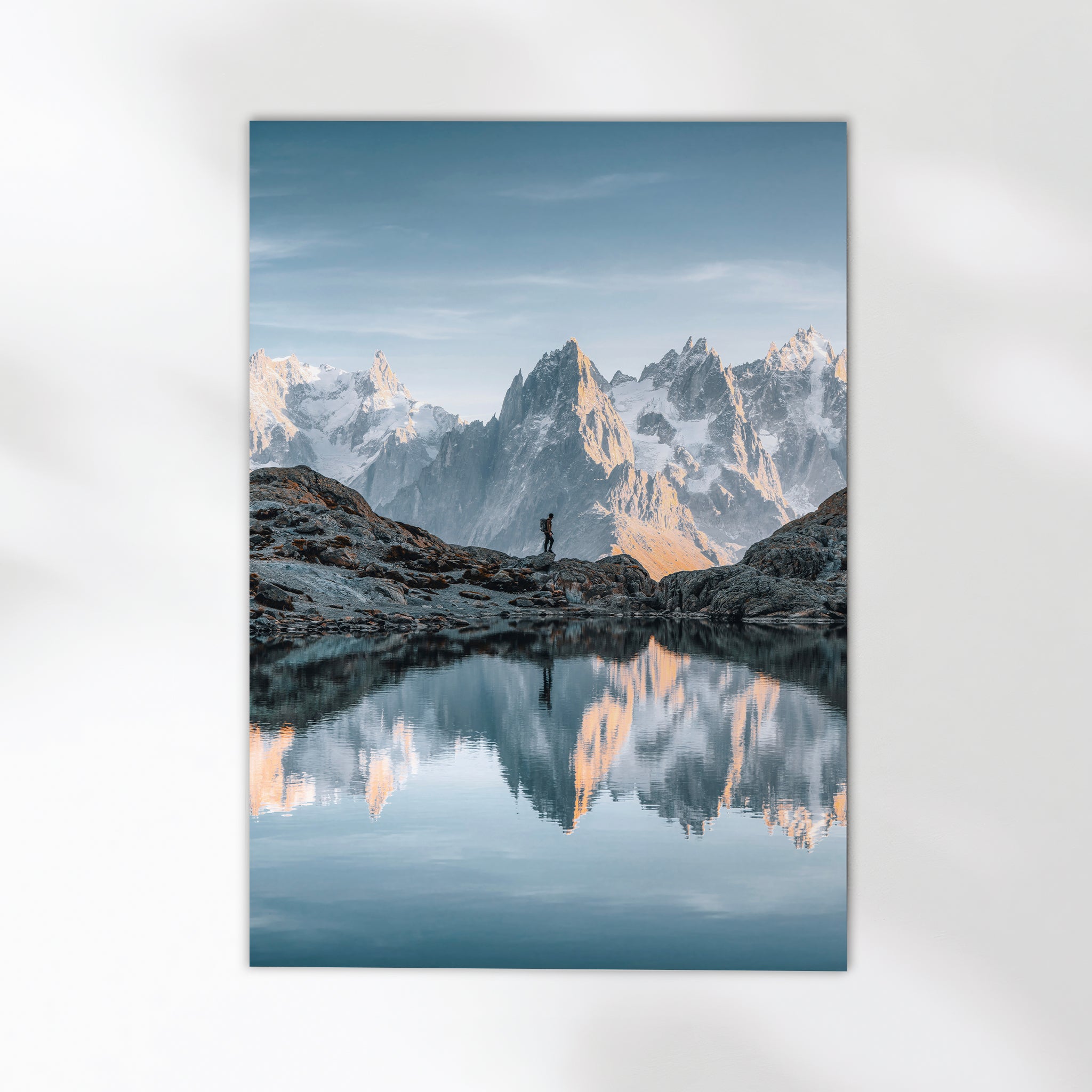 Lac Blanc Print – Aiguilles de Chamonix Reflection Photography
