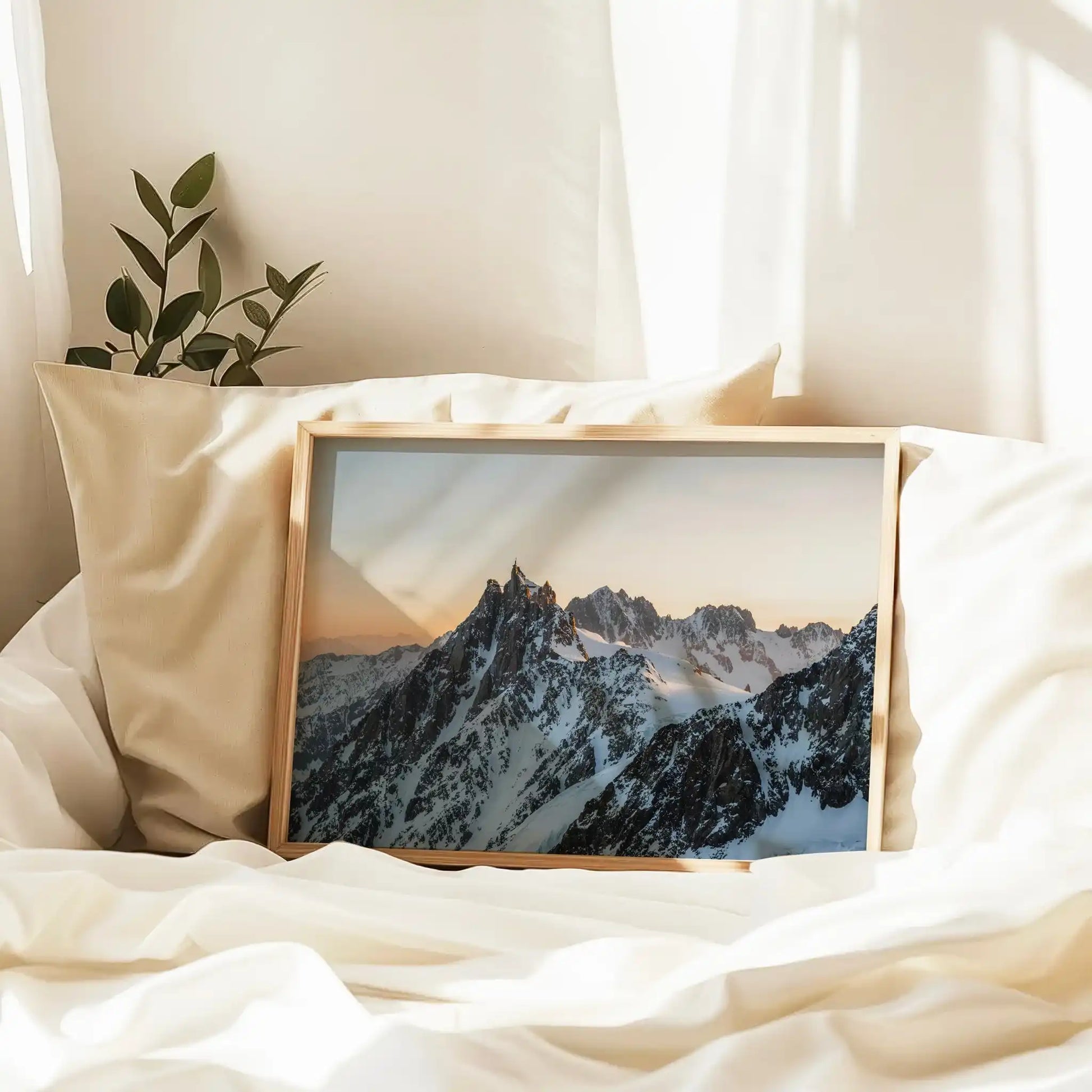 Aiguille du Midi Mountain Print - Chamonix Wall Art by Chamonix Prints