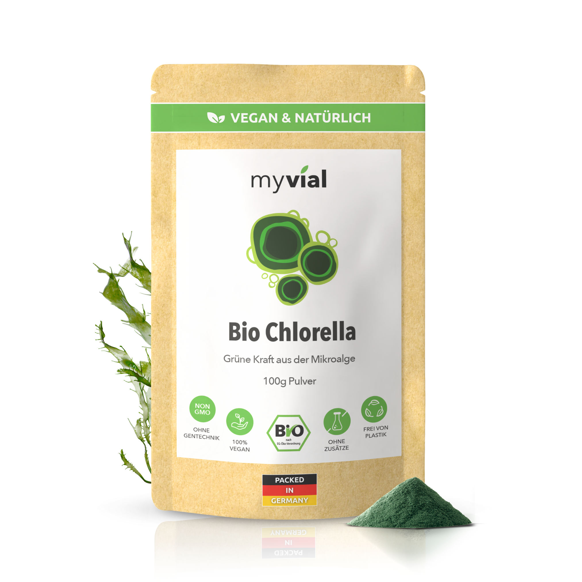 Bio Chlorella Pulver