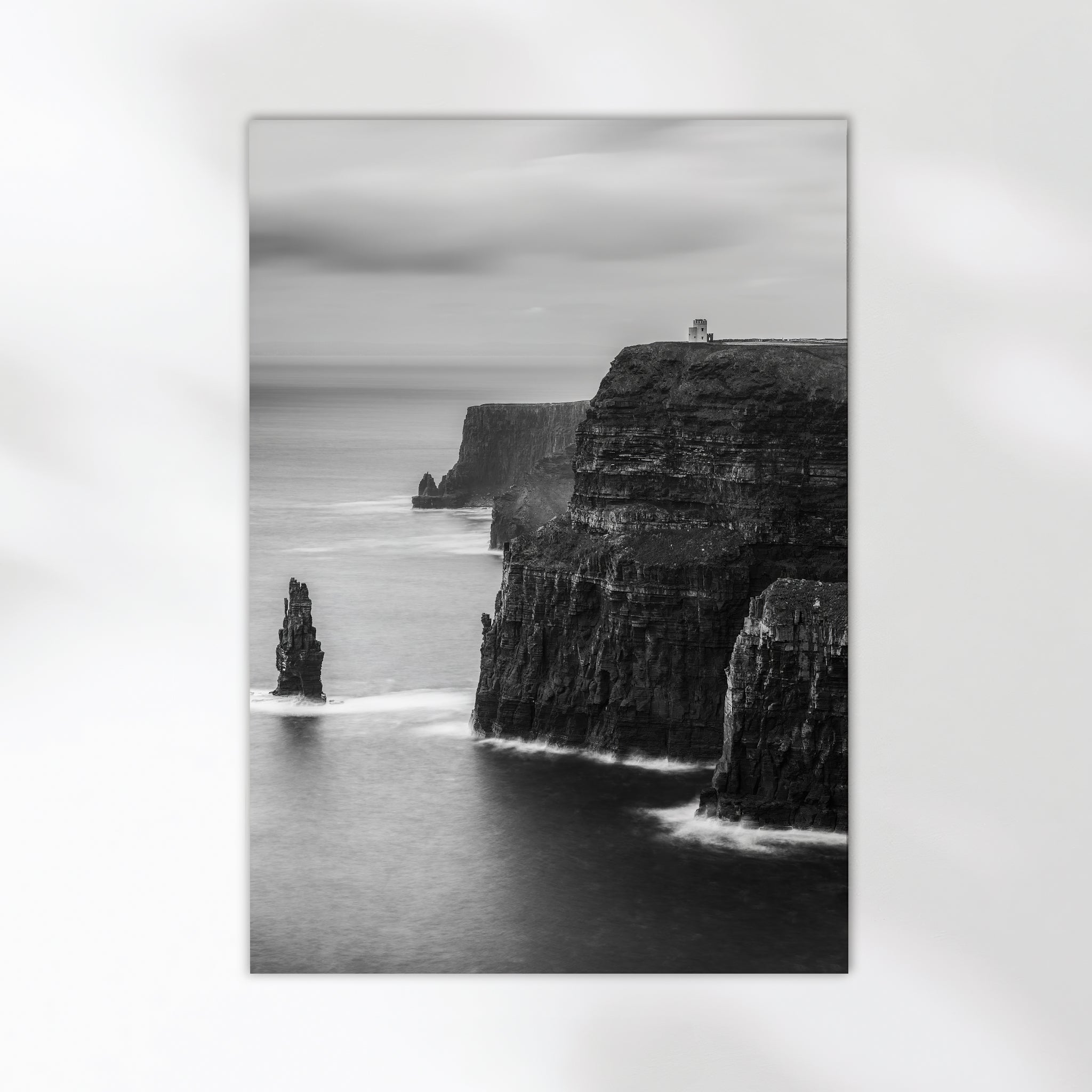 Cliffs of Moher Black & White Wall Art Print – Ireland Photography