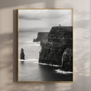 Cliffs of Moher Black & White Wall Art Print – Ireland Photography