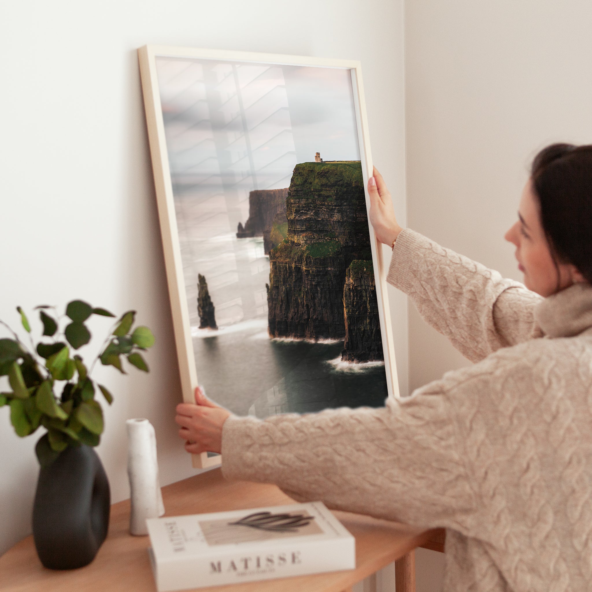 Cliffs of Moher Wall Art Print – Irish Coastline Landscape Photography