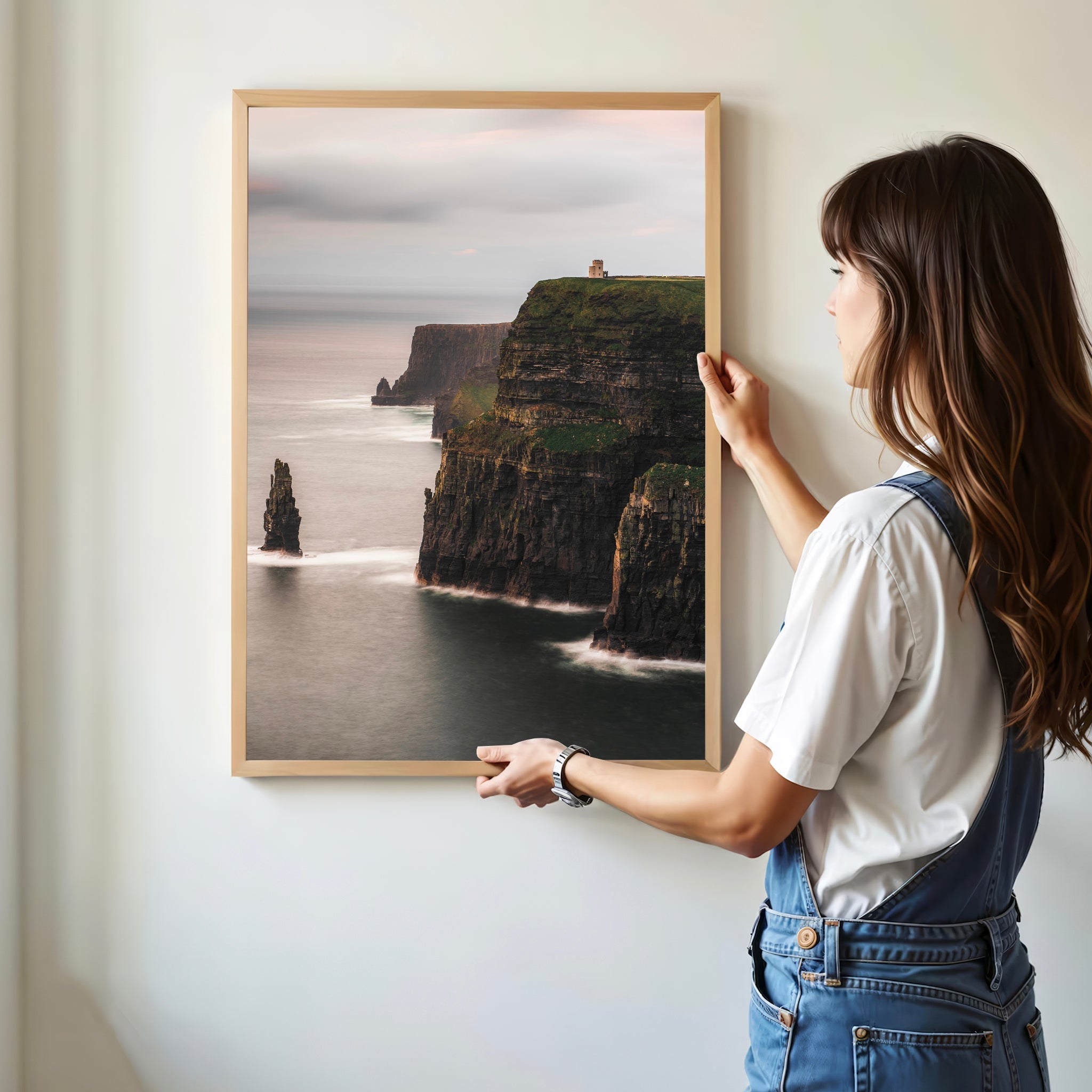 Cliffs of Moher Wall Art Print – Irish Coastline Landscape Photography