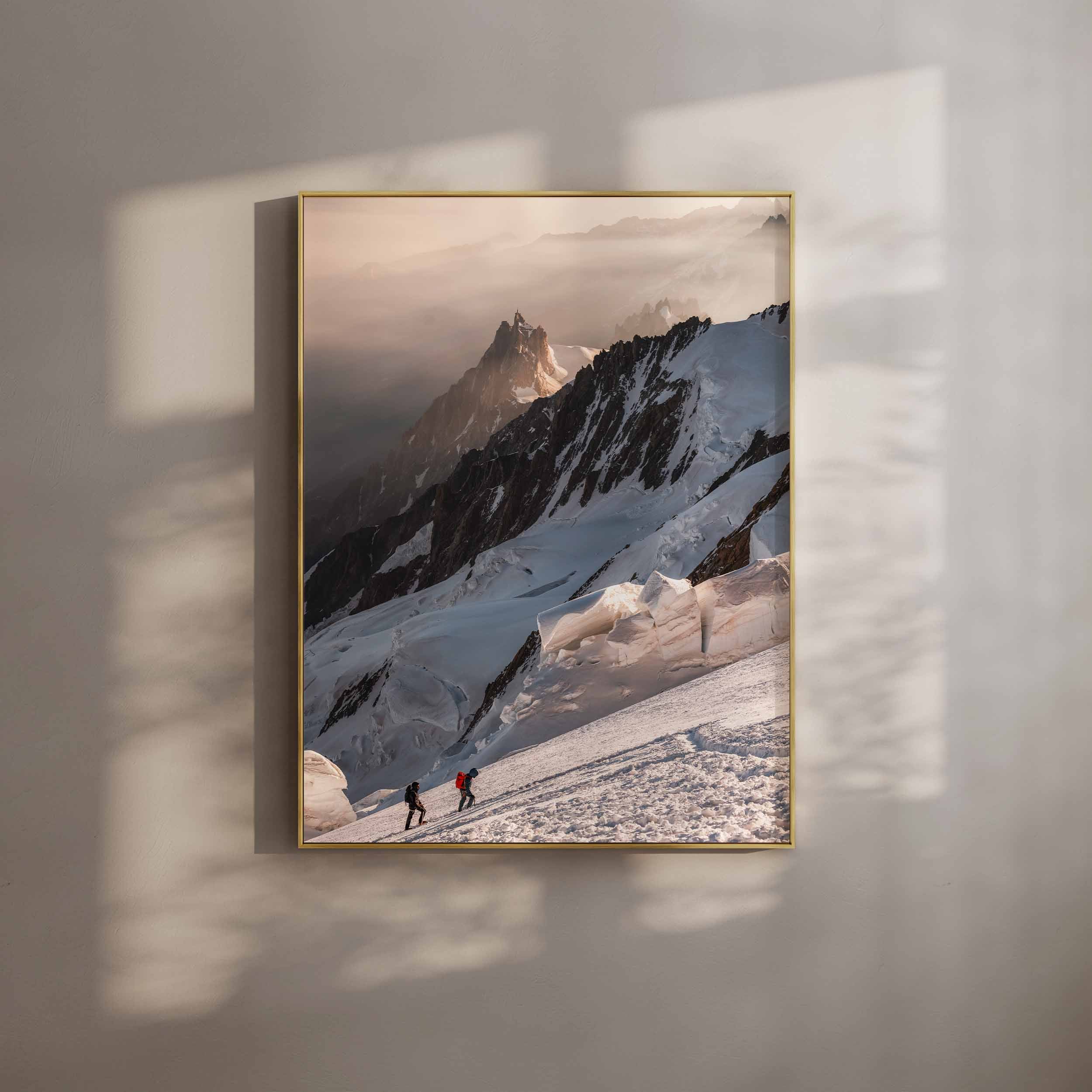 Chamonix Peaks – Set of 6 Alpine Prints