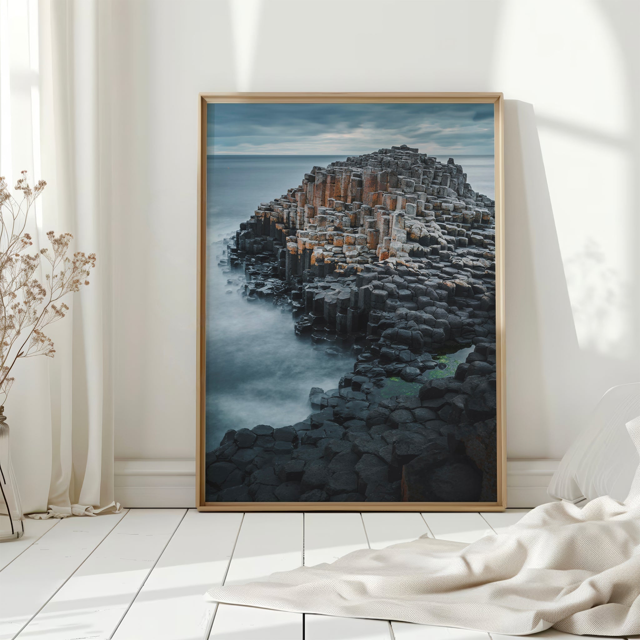 Giant’s Causeway Wall Art Print – Irish Coastal Landscape Photography