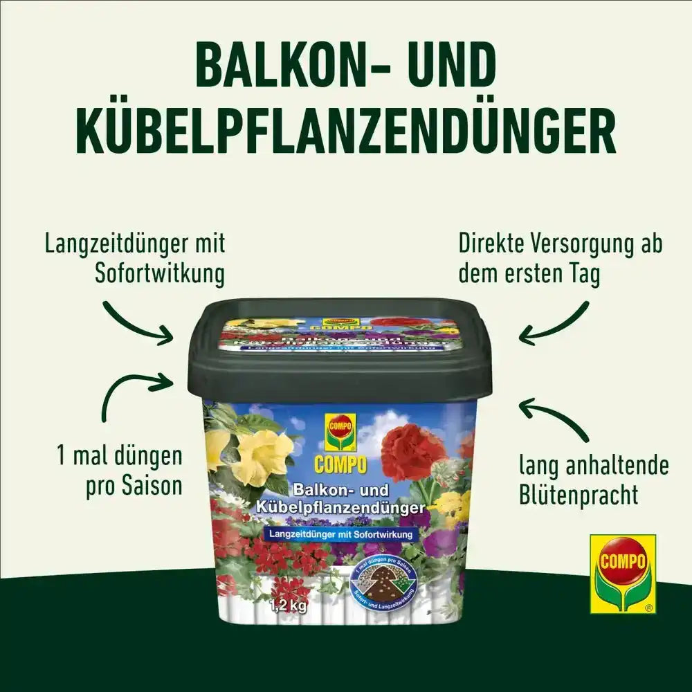COMPO Balkon- und Kübelpflanzendünger
