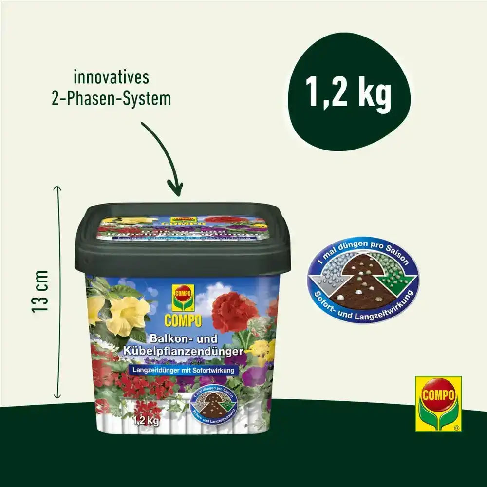 COMPO Balkon- und Kübelpflanzendünger