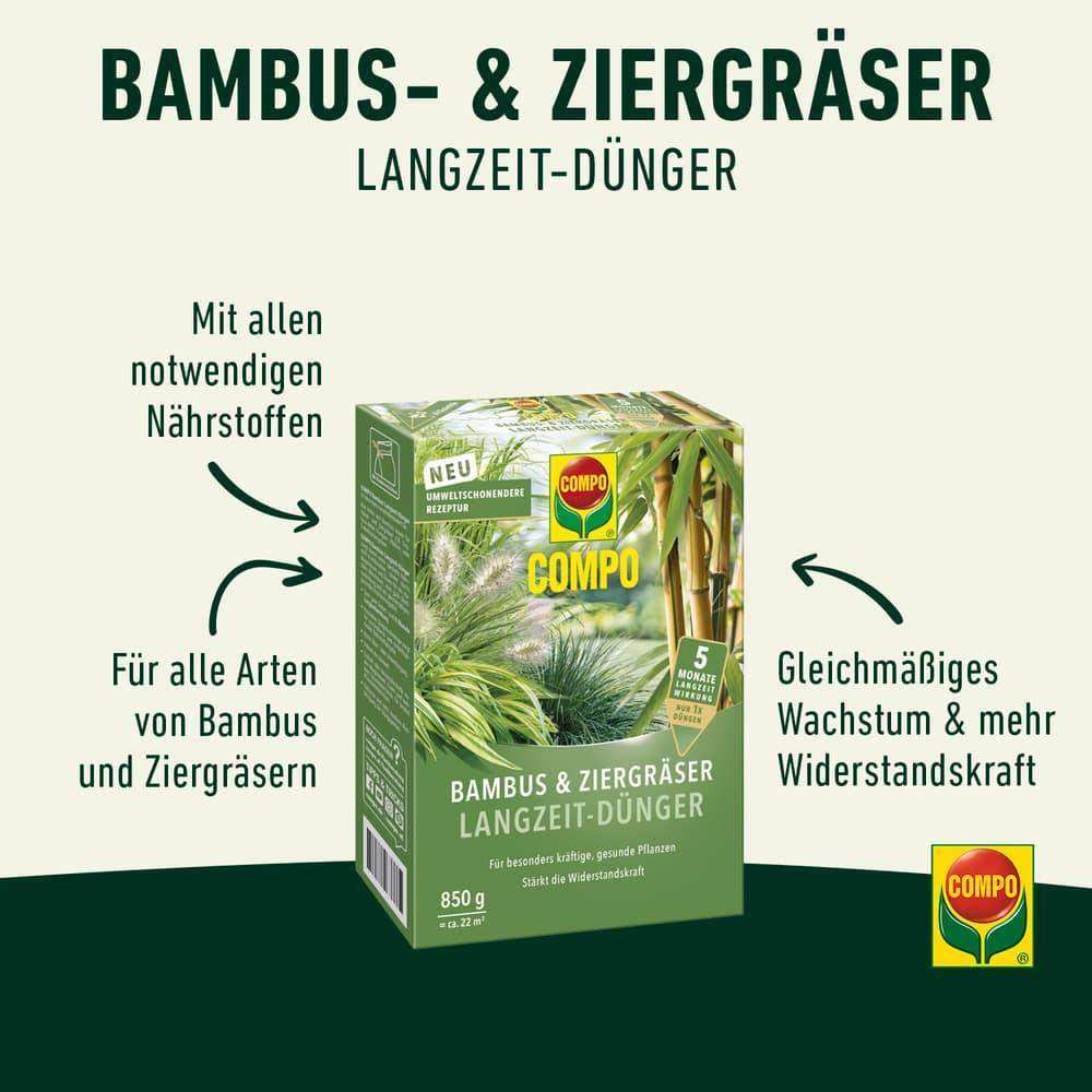 COMPO Bambus und Ziergräser Langzeit-Dünger