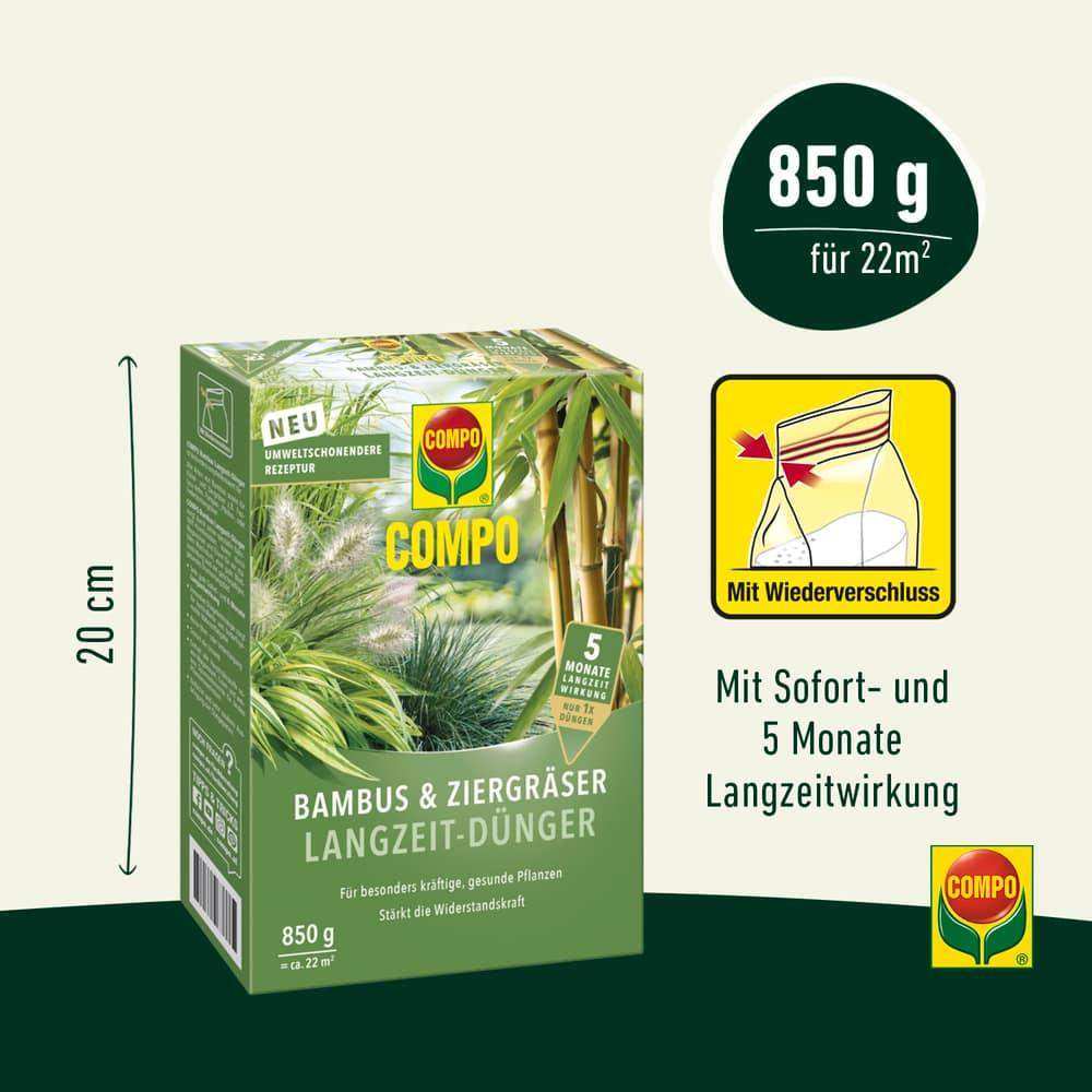 COMPO Bambus und Ziergräser Langzeit-Dünger