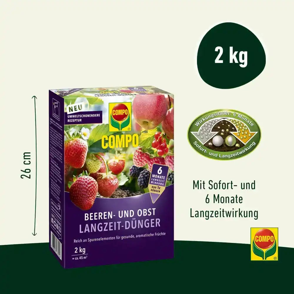 COMPO Beeren- und Obst Langzeit-Dünger