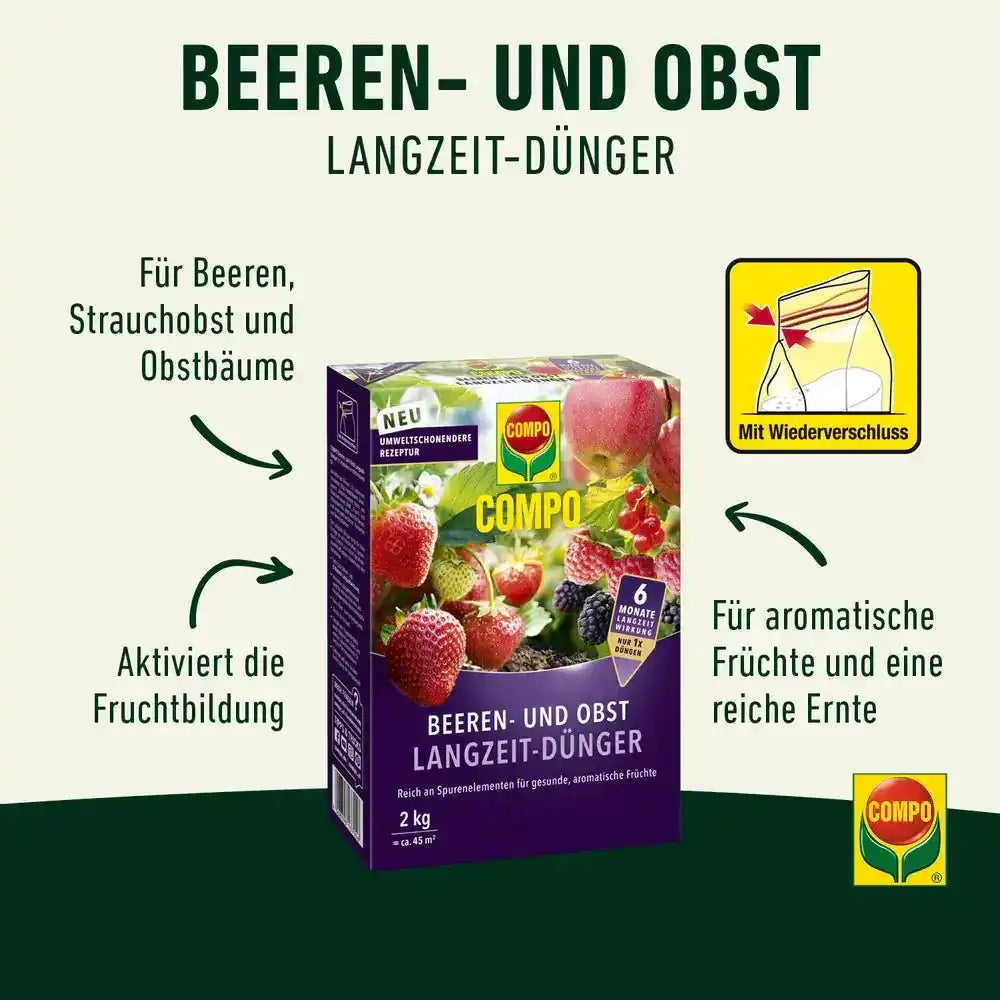 COMPO Beeren- und Obst Langzeit-Dünger