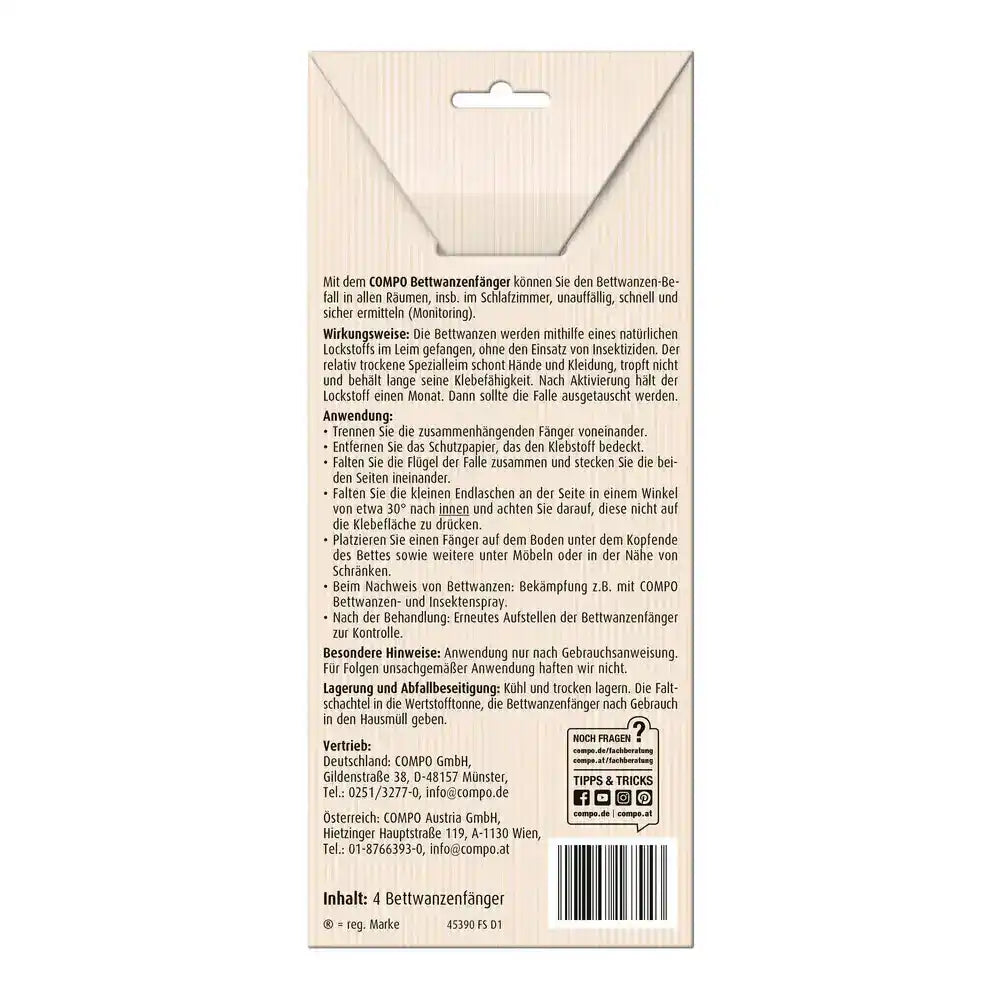 COMPO Bettwanzenfänger