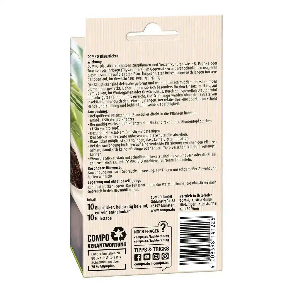 COMPO BIO Blausticker