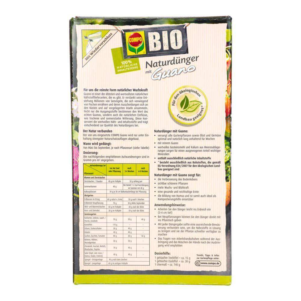 COMPO BIO Naturdünger mit Guano