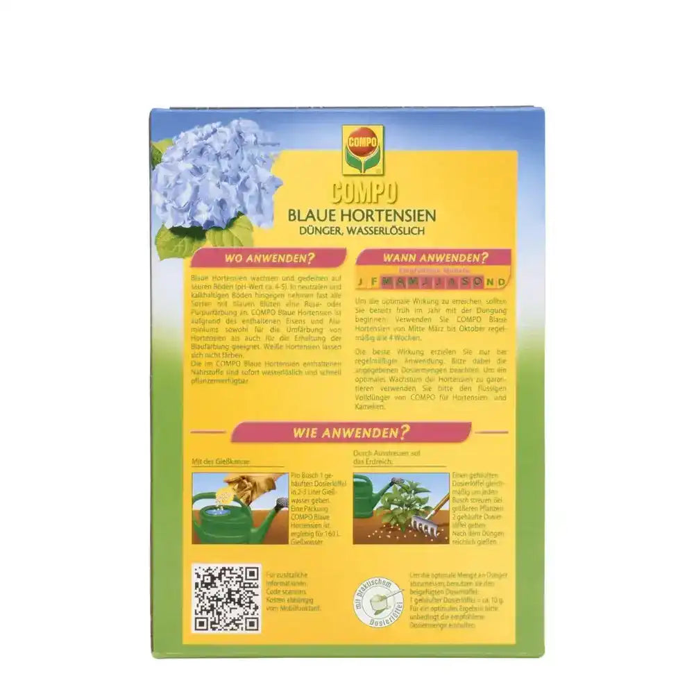 COMPO Blaue Hortensien