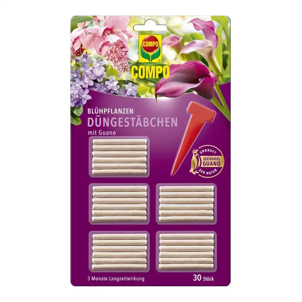 COMPO Blühpflanzen Düngestäbchen mit Guano