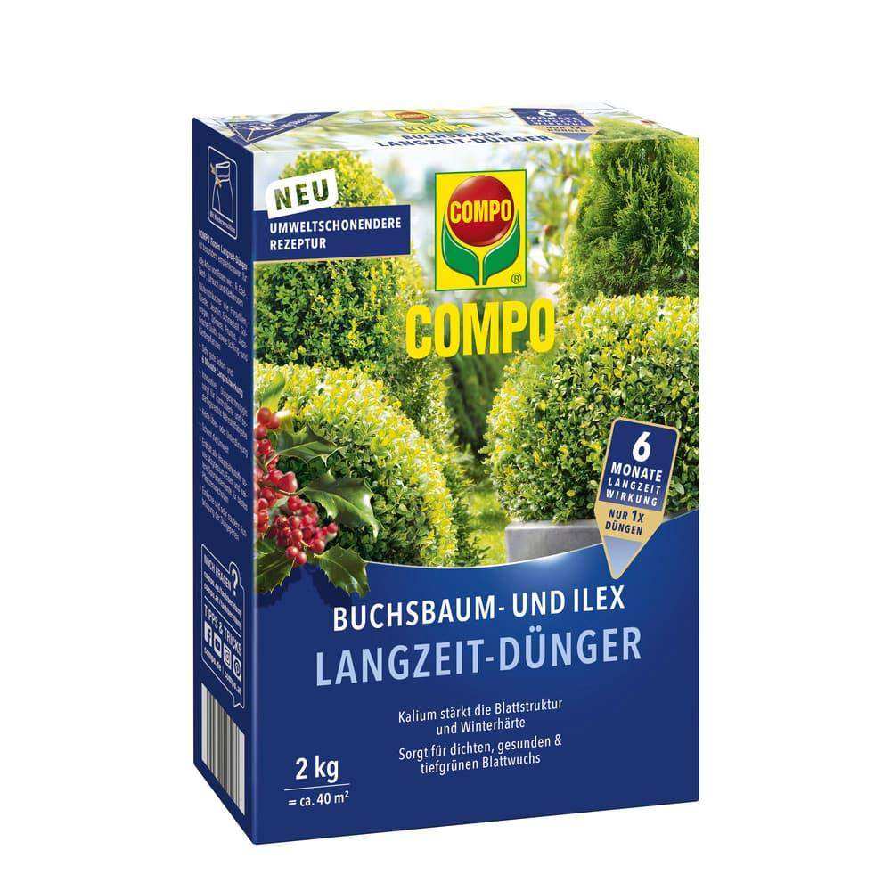 COMPO Buchsbaum- und Ilex Langzeit-Dünger