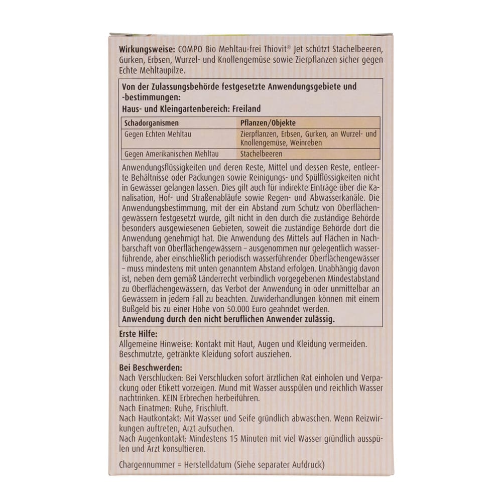 COMPO BIO Mehltau-frei Thiovit Jet®