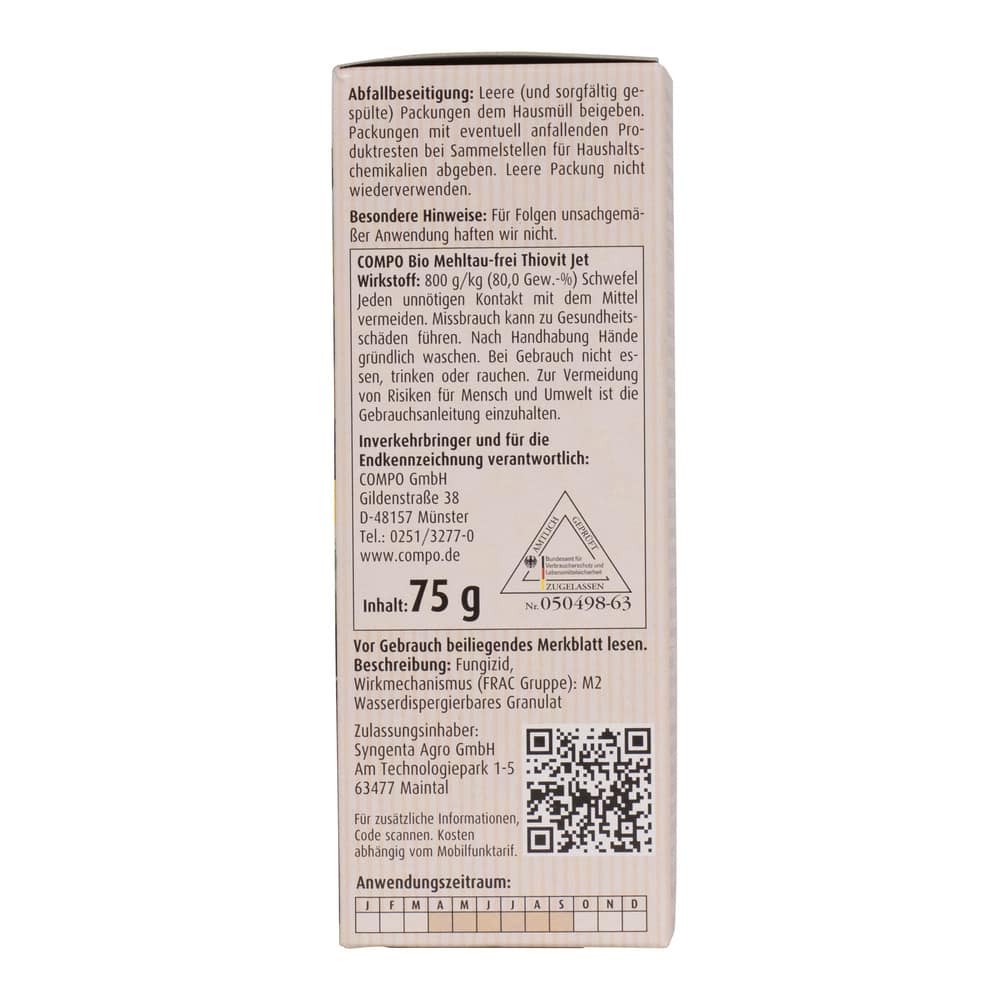 COMPO BIO Mehltau-frei Thiovit Jet®