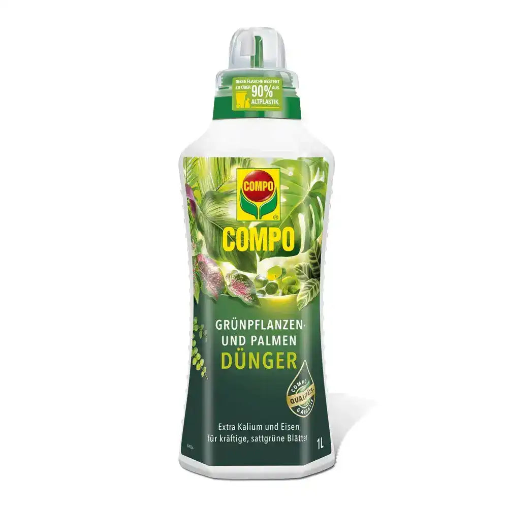 COMPO Grünpflanzen- und Palmendünger Dünger & Blattpflege 1l