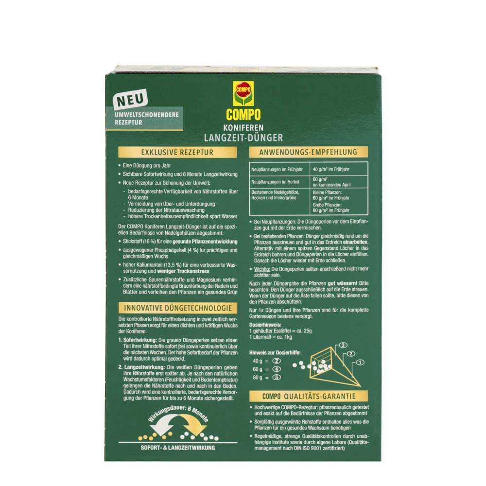 COMPO Koniferen Langzeit-Dünger