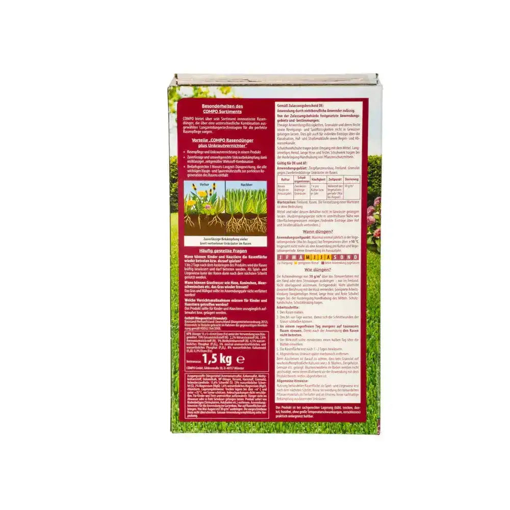 COMPO Rasendünger plus Unkrautvernichter