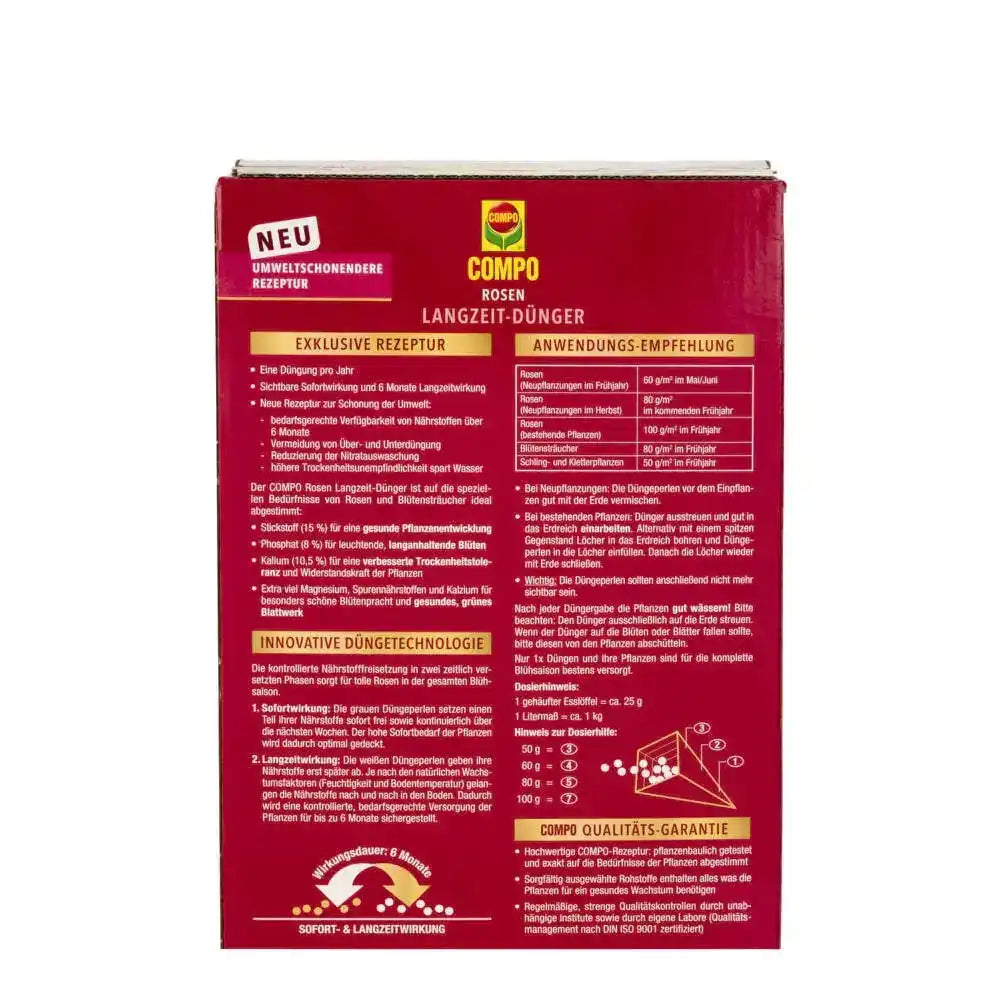 COMPO Rosen Langzeit-Dünger