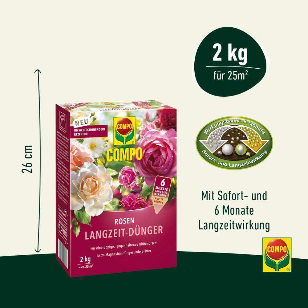 COMPO Rosen Langzeit-Dünger
