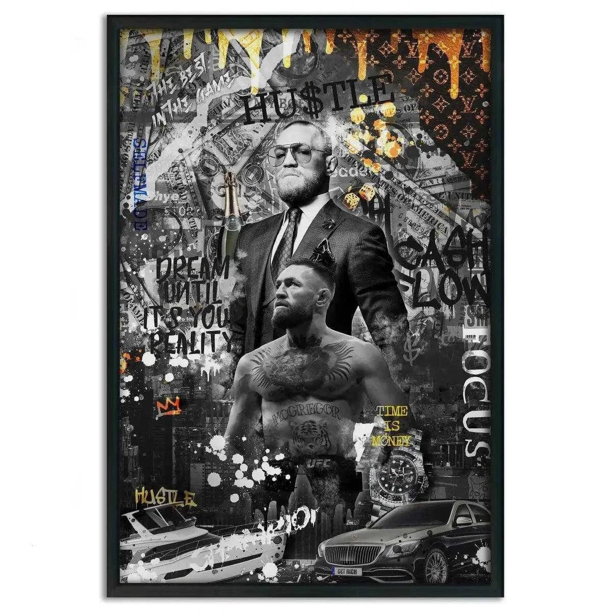 Conor Cash Flow - Leinwandbild Motivation by SimpleCanvas