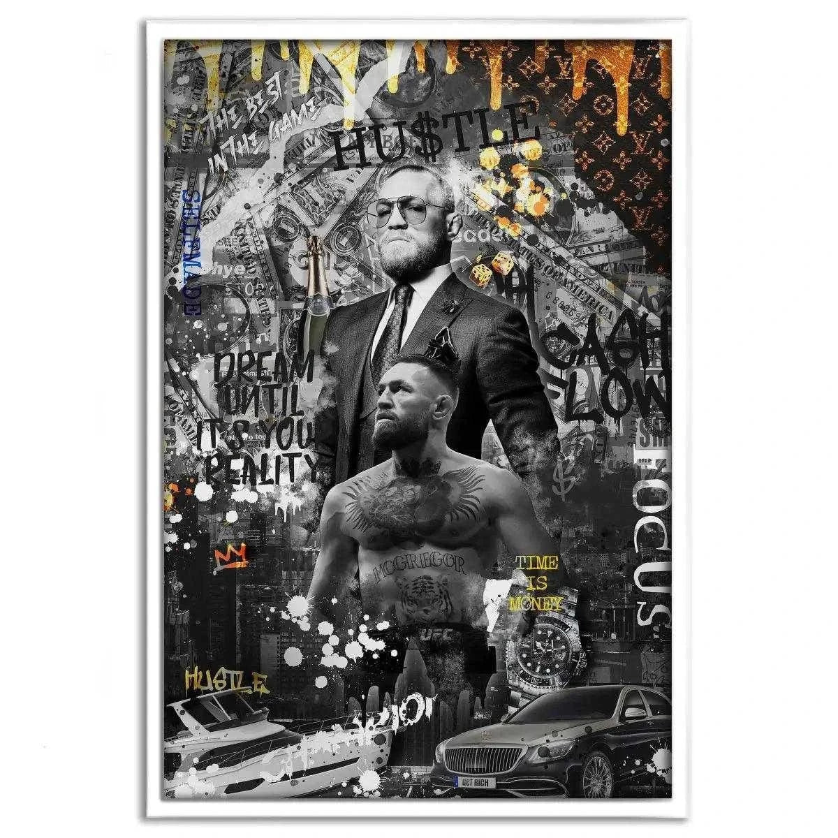 Conor Cash Flow - Leinwandbild Motivation by SimpleCanvas