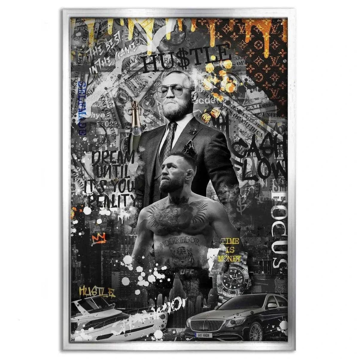 Conor Cash Flow - Leinwandbild Motivation by SimpleCanvas