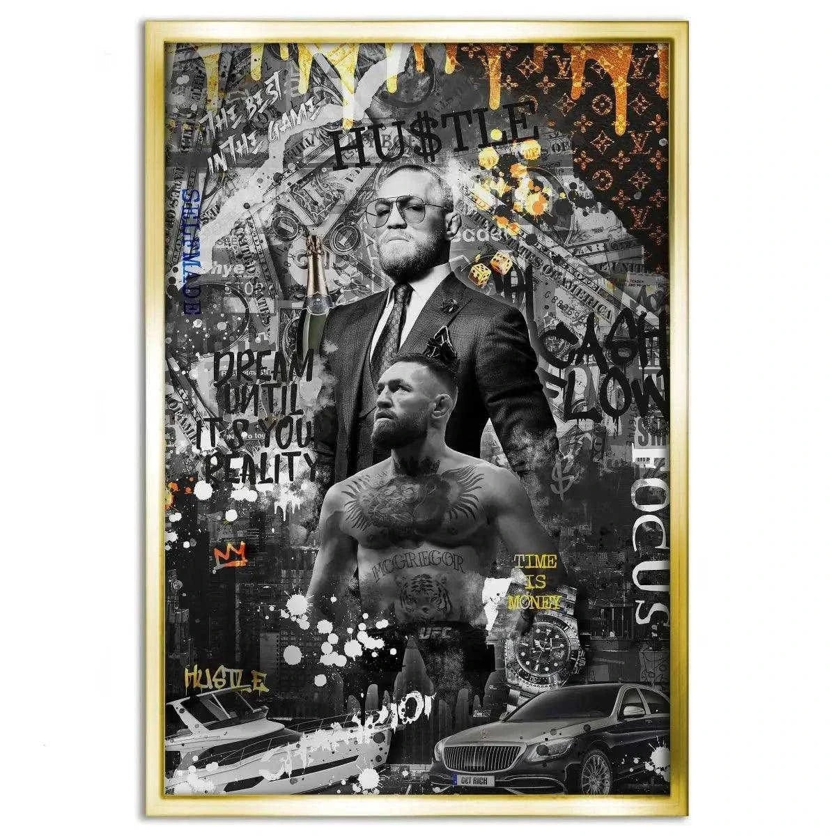 Conor Cash Flow - Leinwandbild Motivation by SimpleCanvas