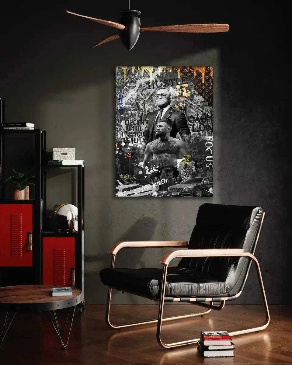 Conor Cash Flow - Leinwandbild Motivation by SimpleCanvas