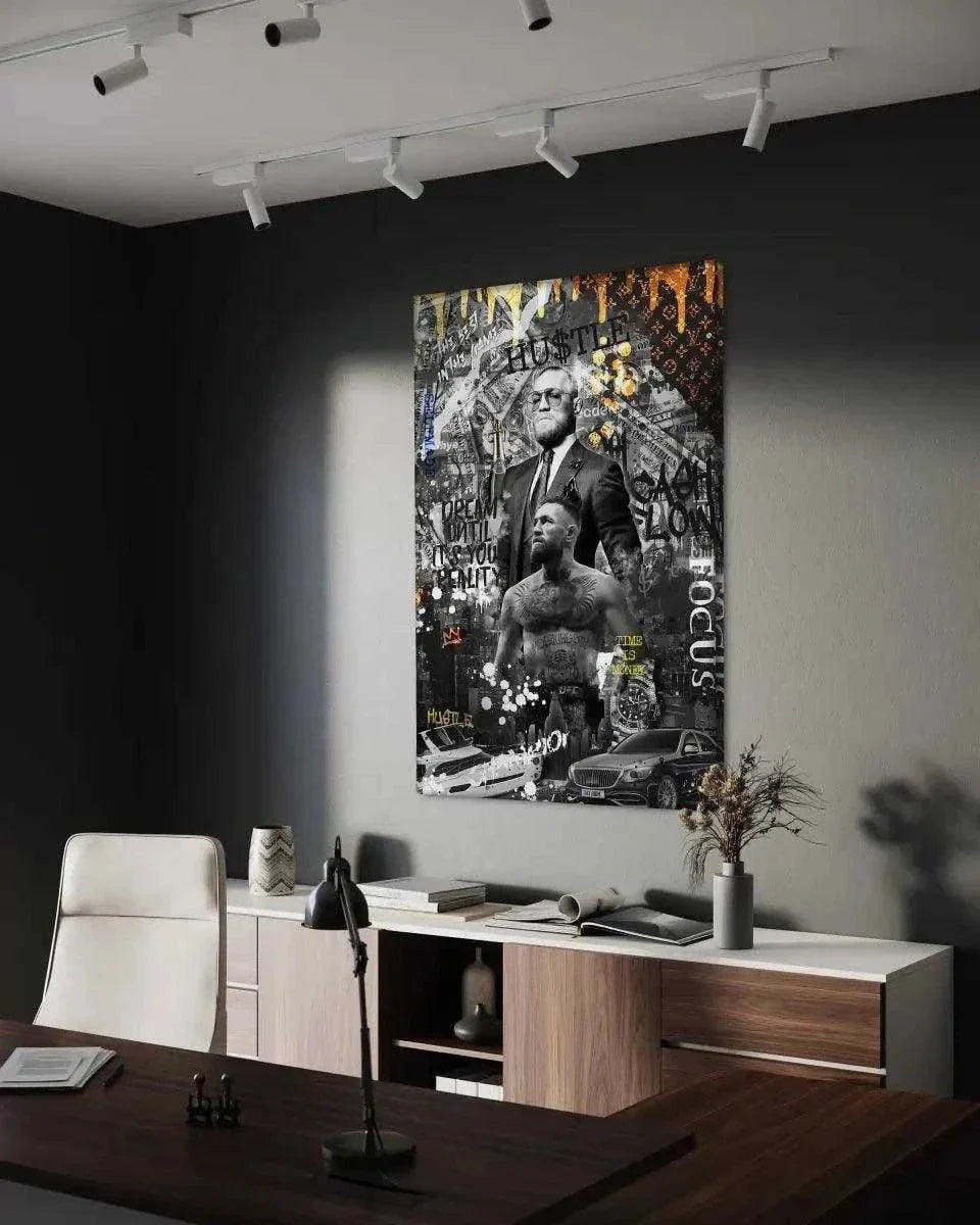 Conor Cash Flow - Leinwandbild Motivation by SimpleCanvas