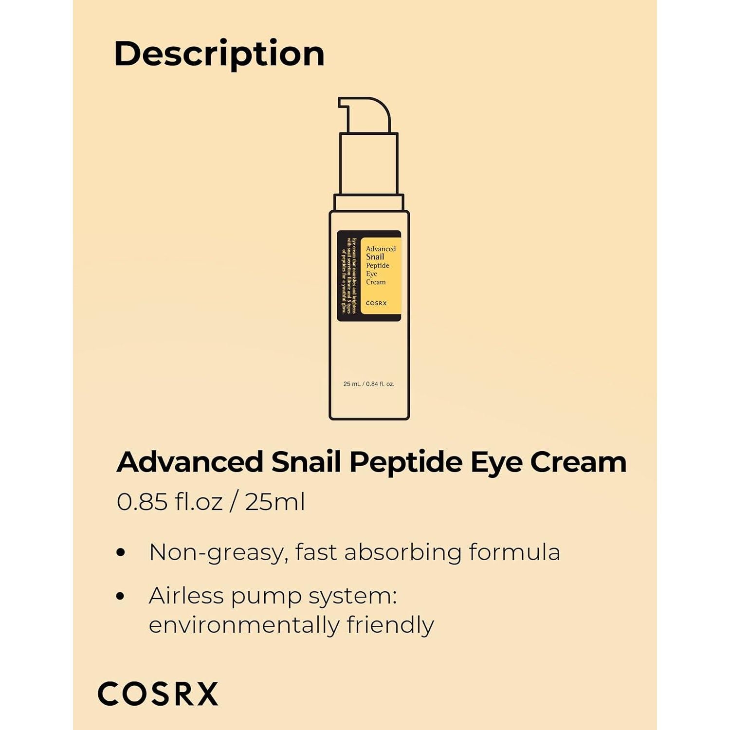 COSRX Advanced Snail Peptide Eye Cream 25ml