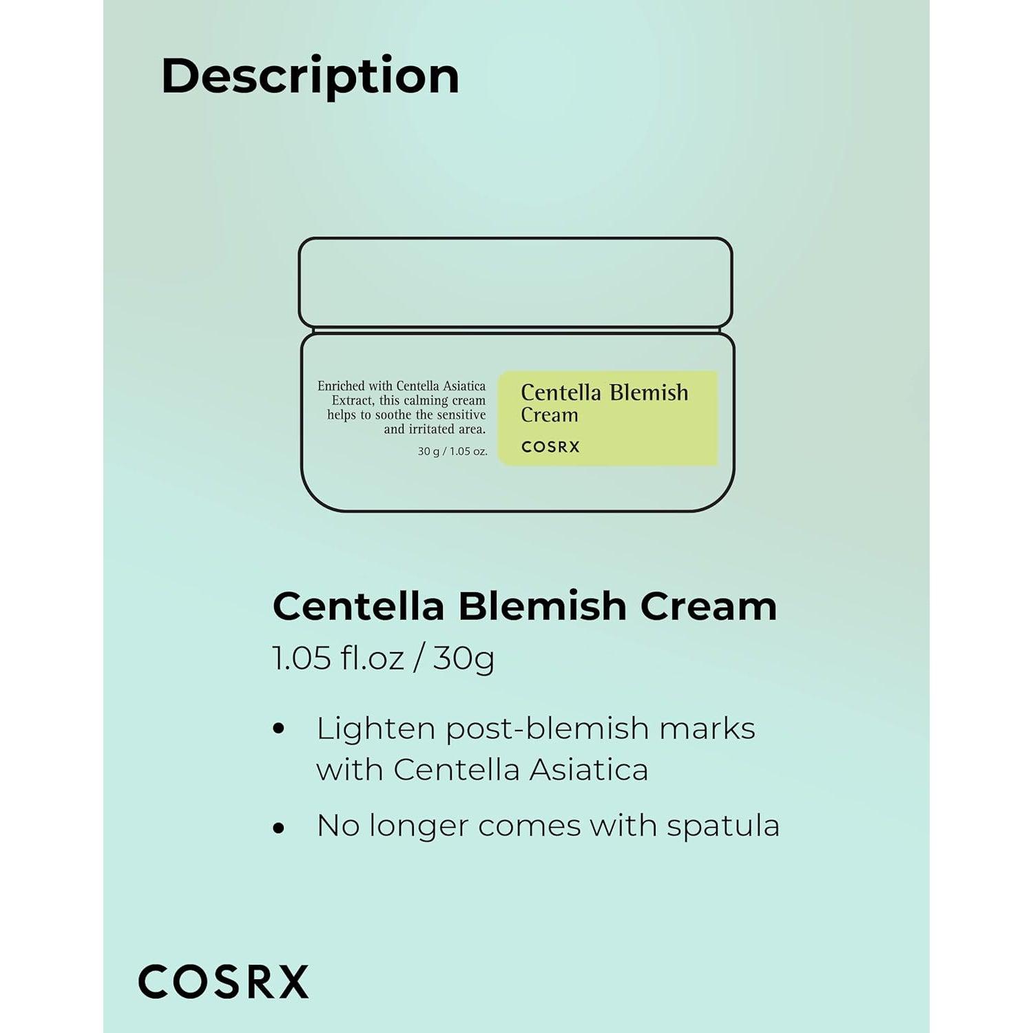 COSRX Centella Blemish Cream 30ml