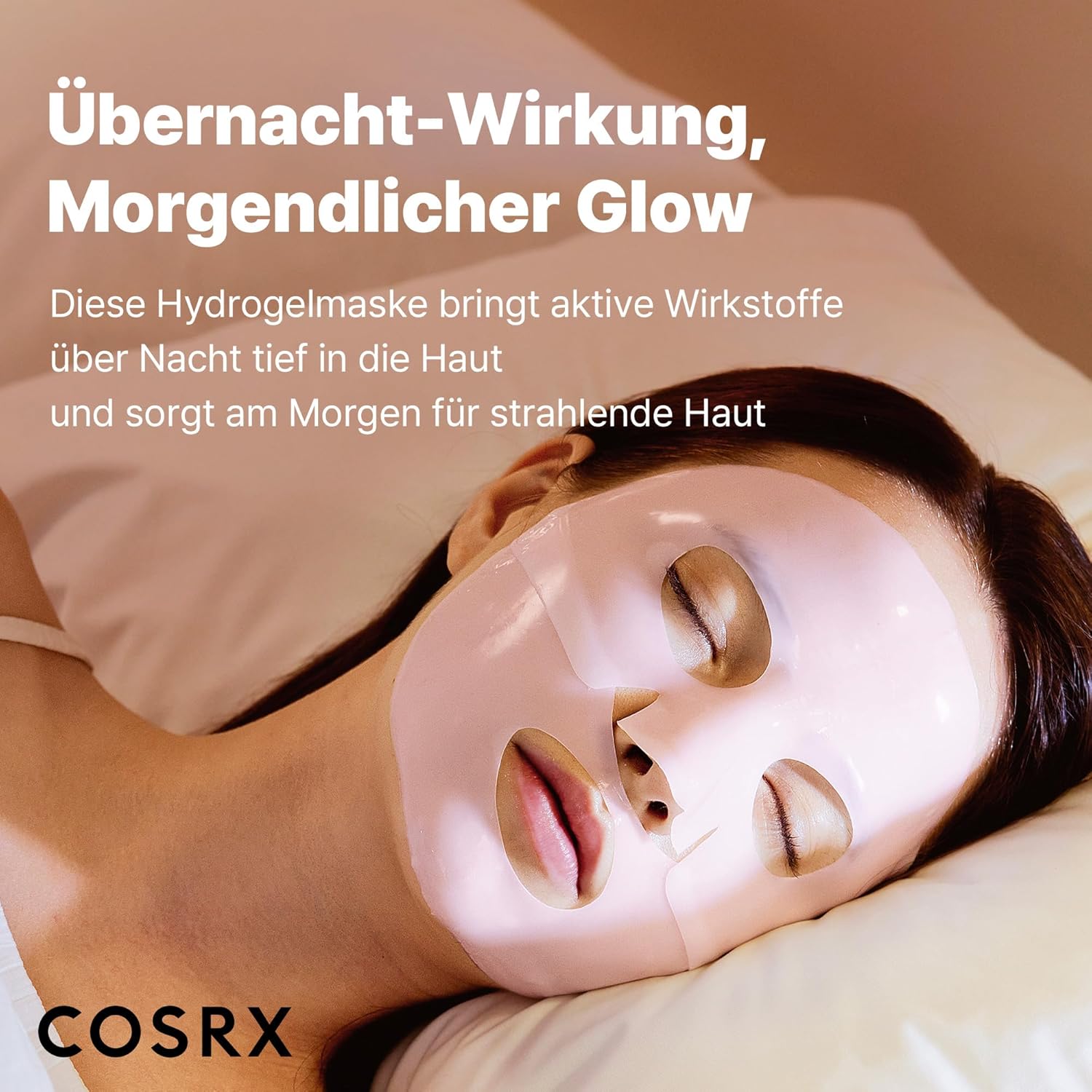 COSRX the Peptide Collagen Lifting Glow Hydrogel Mask 3 St.
