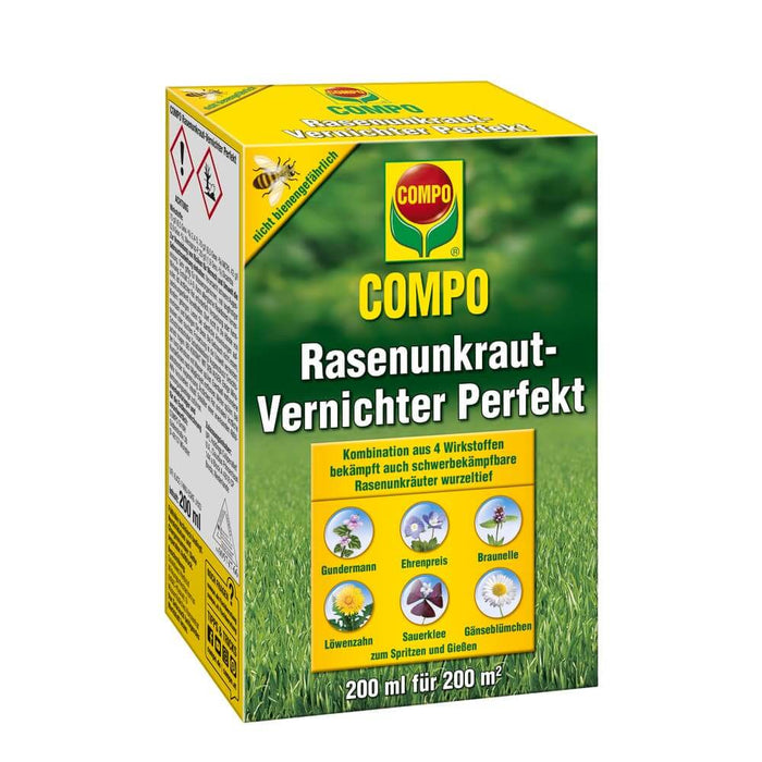COMPO Rasenunkraut-Vernichter Perfekt 110 m²-200 m²