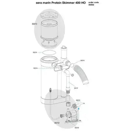 sera marin Protein Skimmer HO