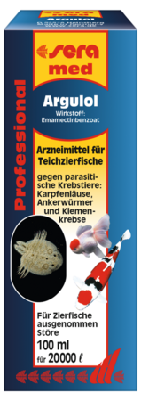 sera med Professional Argulol für 20 m² Teichwasser