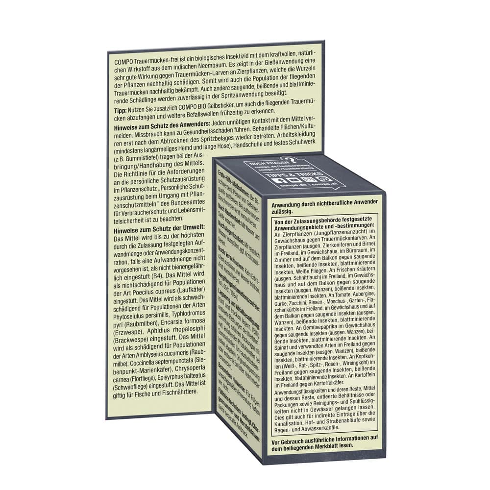 COMPO Trauermücken-frei