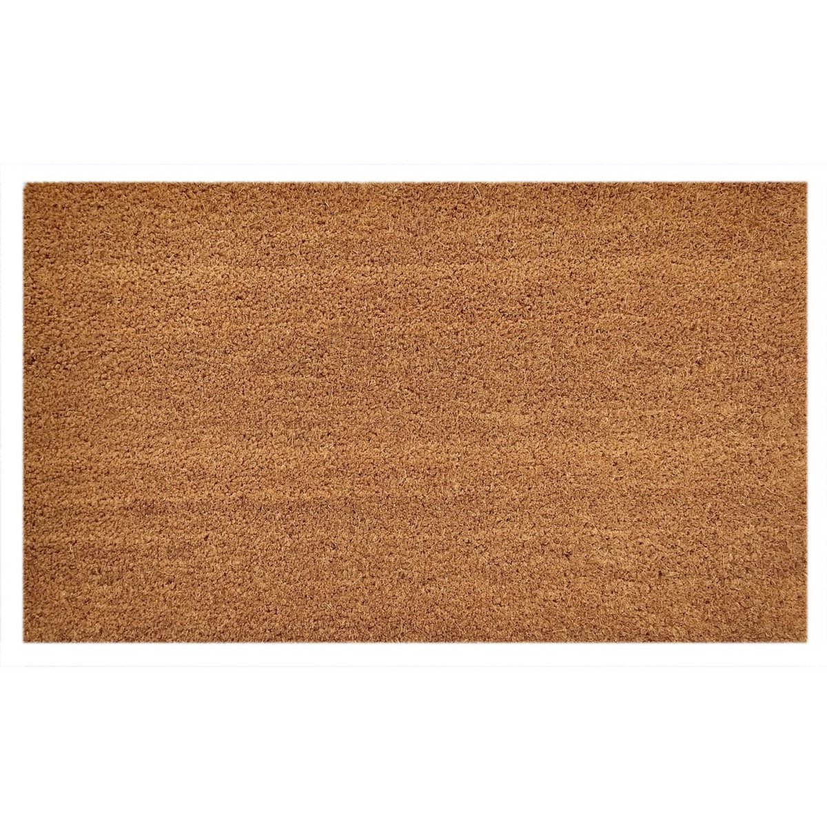 Türvorleger - Kokosmatte - Fußmatte - einfarbig für Haustür - 3 Farben