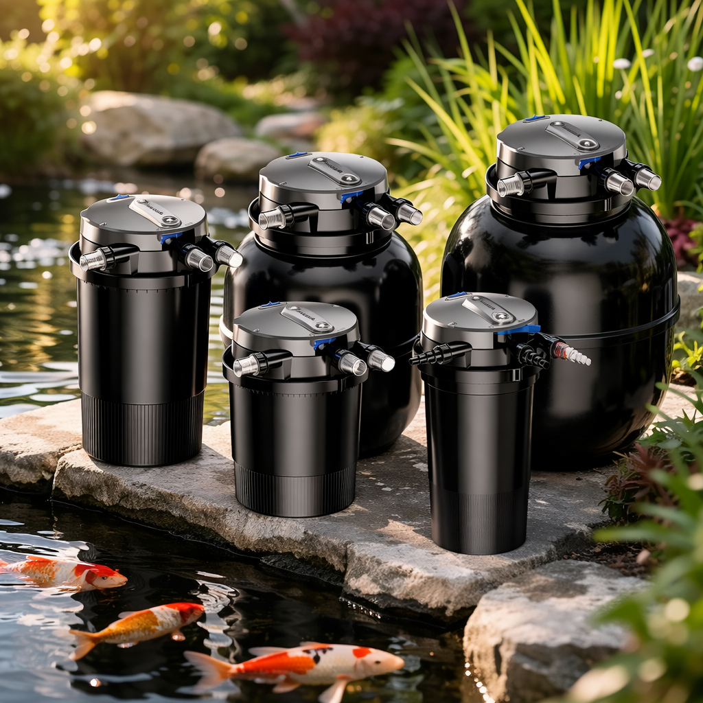 Unique Koi Druckfilter Auga Vario Press Pro E-15 -70