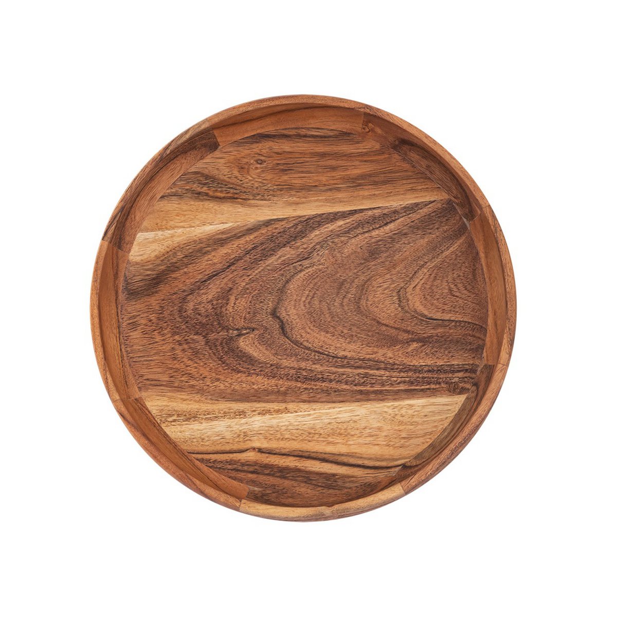 Holzschale - Deko Schale - Obstschale - Holz ø30cm - lebensmittelecht - Akazie massiv