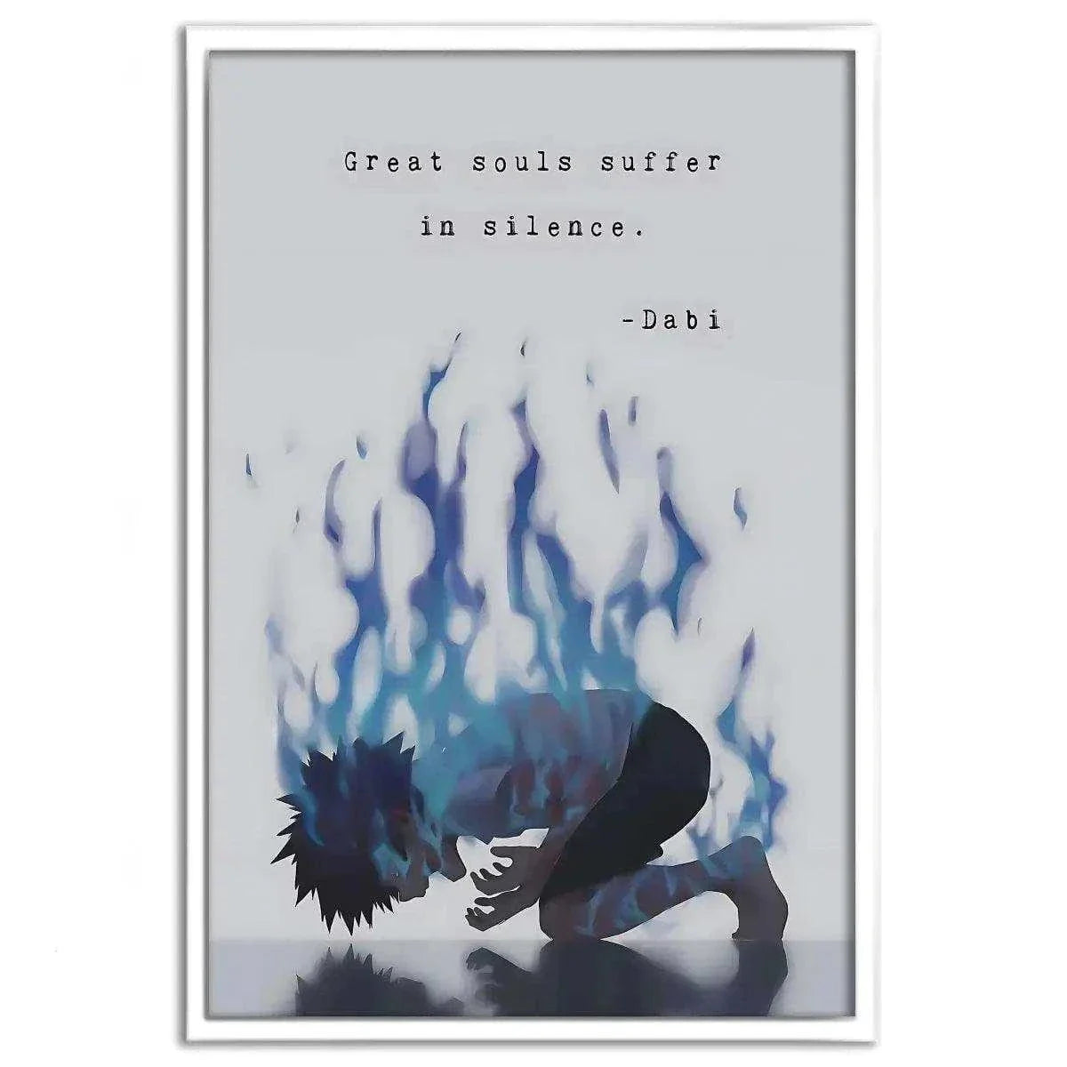 Dabi Boku no Hero - Anime Leinwandbild by SimpleCanvas