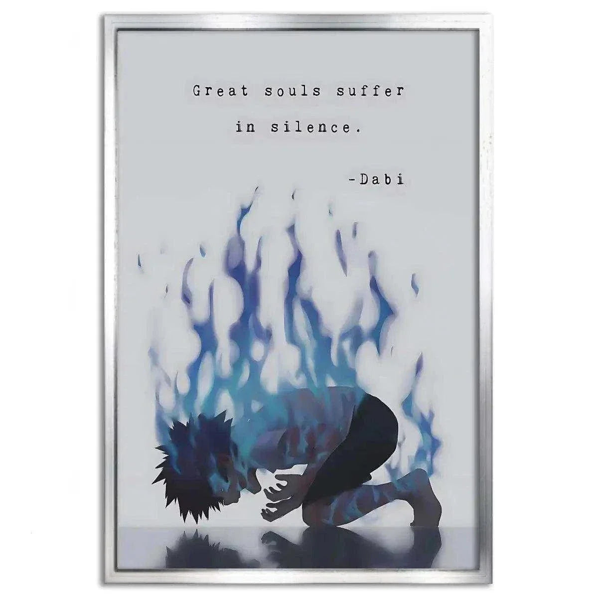 Dabi Boku no Hero - Anime Leinwandbild by SimpleCanvas