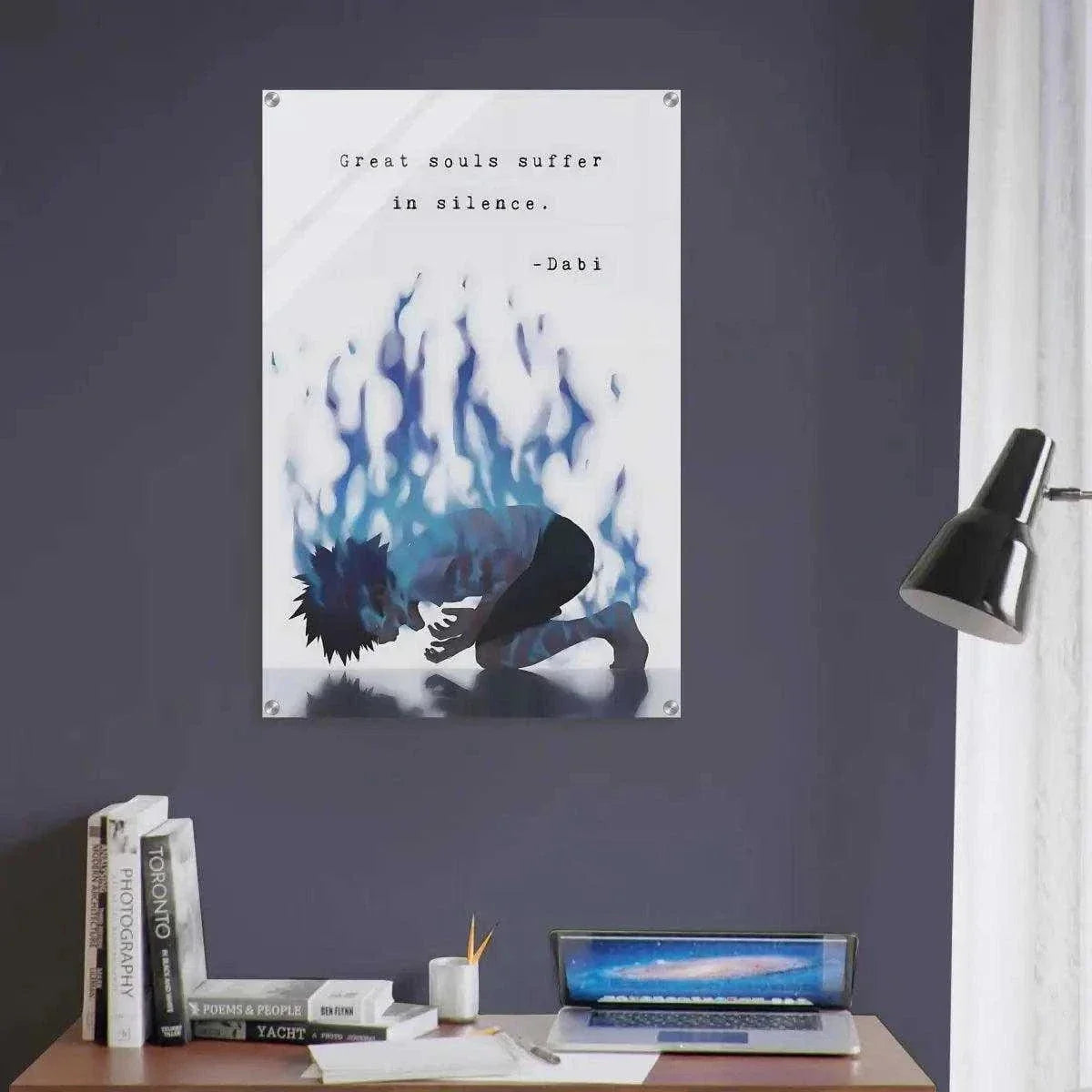 Dabi Boku no Hero - Anime Leinwandbild by SimpleCanvas