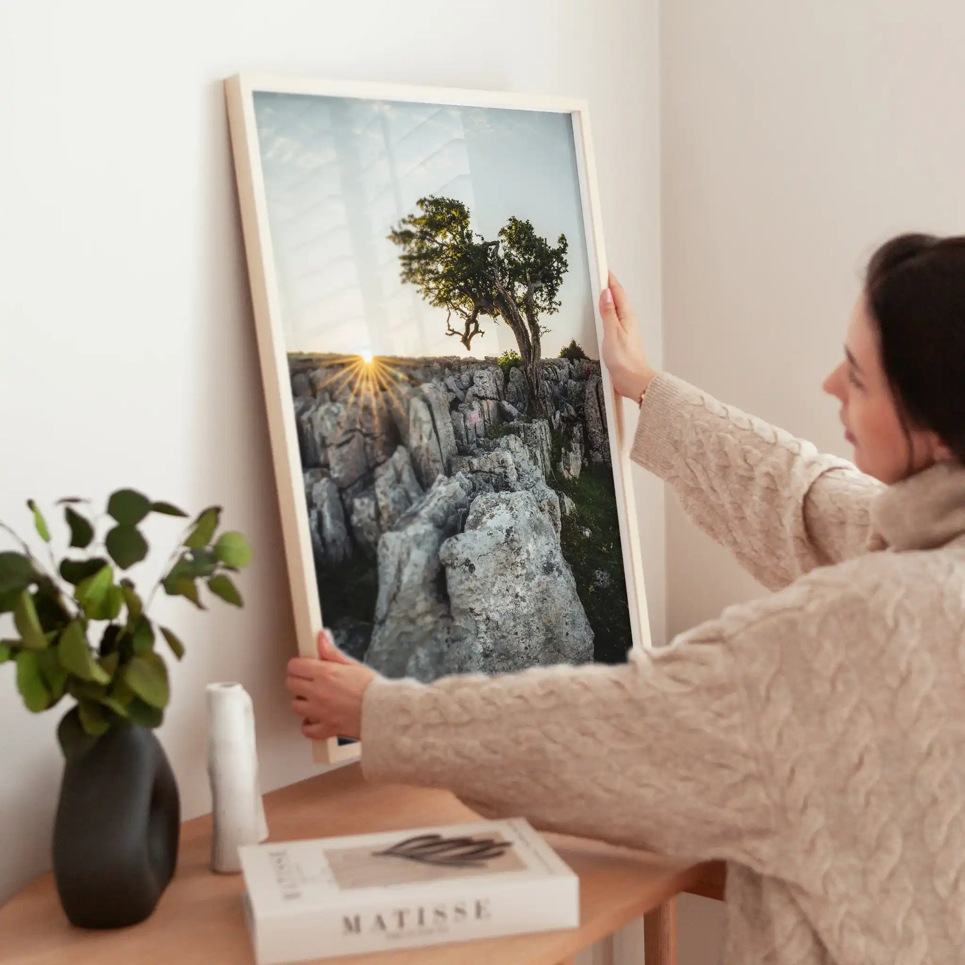 Twisleton Scars Sunrise Print – Yorkshire Dales Landscape Photography by Chamonix Prints